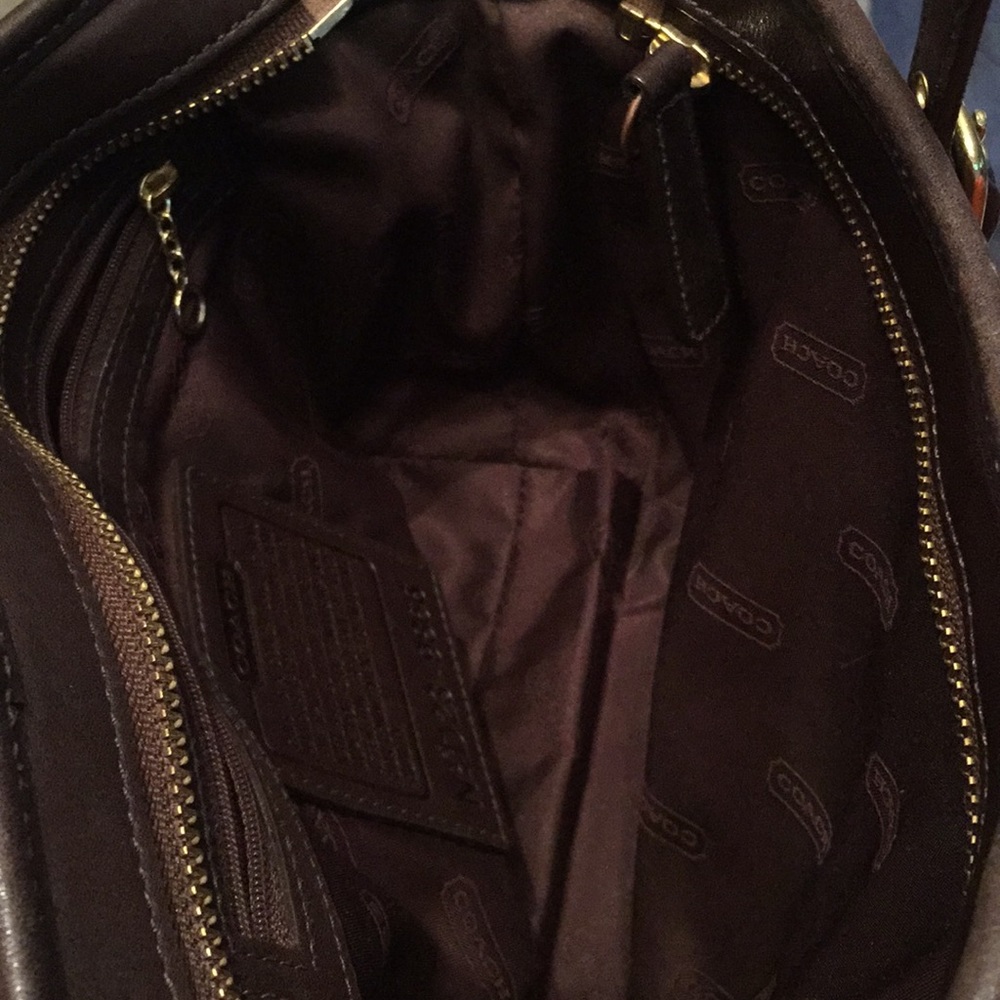 Coach🌹 purse bag satchel Legacy West bucket hobo - Picture 16 of 16